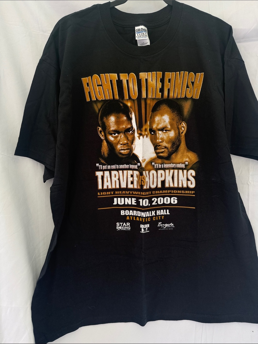 Fight to the Finish Graphic Tee - Black